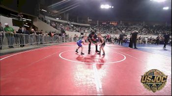 46 lbs Consi Of 16 #1 - Bear Goombi, Shelton Wrestling Academy vs Wyatt Hicks, Choctaw Ironman Youth Wrestling