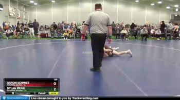 120 lbs Round 3 (6 Team) - Dylan Frink, Wyoming Brown vs Aaron Schmitz, Montana Silver