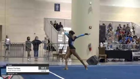 Kaya Forbes - Floor, Peak Athletic #941 - 2021 USA Gymnastics Development Program National Championships