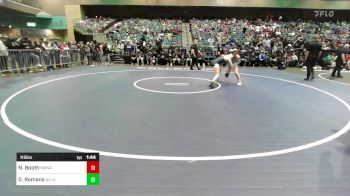 115 lbs Quarterfinal - Nohea Booth, Marina vs Grace Romans, Allen