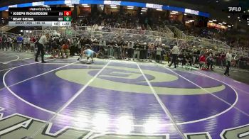 165 1A Quarterfinal - Bear Siegal, North Bay Haven vs Joseph Richardson, Lincoln Park Academy