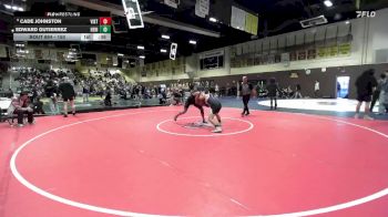150 lbs Cons. Round 4 - Edward Gutierrez, Heritage vs Cade Johnston, Vista