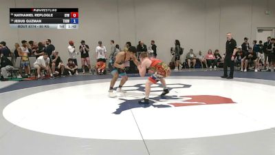 80 kg Champ. Rd Of 64 - Nathaniel Replogle, Steller Trained Wrestling vs Jesus Guzman, Team So Cal Wrestling Club