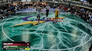 133 lbs Finals (8 Team) - Trey Beissel, Hastings vs Andrew Druschel, Delta