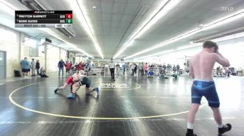 152 lbs Final - Treyton Barrett, Sayre vs Bode Gates, Ashland