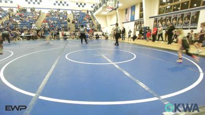 55 lbs Rr Rnd 5 - Danger Welch, Claremore Wrestling Club vs McCoy Meeks, Tiger Trained Wrestling