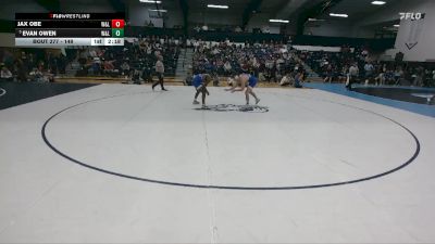 149 lbs Quarterfinal - Evan Owen, Washington And Lee vs Jax Obe, Washington And Lee