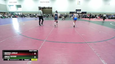 110A Quarterfinal - Gemma Lingle, Glenpool vs Drew Goode, Oak Park