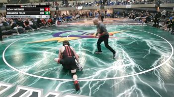 133 lbs Round 2 (4 Team) - Brandon Felix, Post Falls, ID vs Noah Wegner, Shakopee, MN