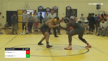Consolation - Rod Davis, Gardner-Webb vs Demazio Samuel, Appalachian State