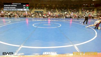 88 lbs Consi Of 32 #2 - Achilles Cortese, Cory Clark Wrestling vs Cooper Whiting, JRW Jake Reicin Wrestling