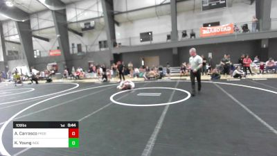 109 lbs Consi Of 4 - Alexa Carrasco, Prosser Wr Acd vs Khloee Young, Independent