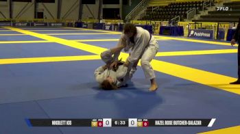 Hazel Rose Butcher-Salazar vs Nikolett Kis 2025 World Jiu-Jitsu IBJJF Championship