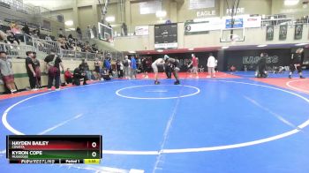 215 lbs Quarterfinal - Kyron Cope, MUSKOGEE vs Hayden Bailey, Coweta