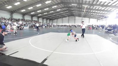46 lbs Quarterfinal - Maddox Canales, Carlsbad Combat WC vs Clay Randall, NAZ Grapplers