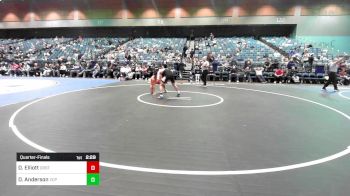 133 lbs Quarterfinal - Damion Elliott, Oregon State vs Dean Anderson, Valiant Prep