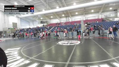 50-54 lbs Round 1 - Keagan Sanchez, Sanderson Wrestling Academy vs Korban Grant, Athlos Wrestling