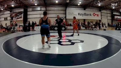 130 kg Cons. Round 3 - Hayden Simpson, Cowboy RTC vs Tristan Kemp, West Coast Regional Training Center