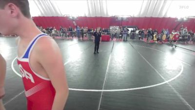 132 lbs Cons. Round 2 - Carl Matz, Luxemburg-Casco Wrestling Club vs Logan Gamroth, Melrose-Mindoro