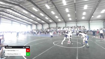 123 lbs 3rd Place - Vince Hernandez, Other Team vs Elijah Montoya Mora, New Mexico Bad Boyz