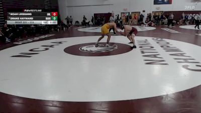 174 lbs Semifinal - Noah Leisgang, UW - La Crosse vs Drake Hayward, Minnesota State Mankato