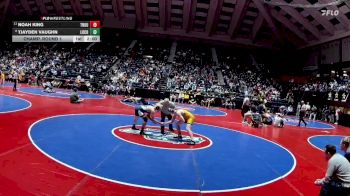 3A-144 lbs Champ. Round 1 - Noah King, Troup vs TJayden Vaughn, Long County