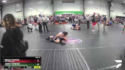138 lbs Cons. Round 2 - Aiden Vasquez, Southern Wolves Wrestling Club vs Micah Thomas, RPA Wrestling