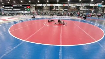 120 lbs 5th Place Match - Beckham Zachmeier, MATPAC Wrestling vs Liam O`Dea, Cobbler Kids Wrestling