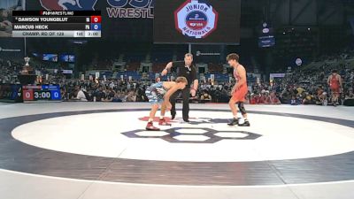 138 lbs Champ. Rd Of 128 - Dawson Youngblut, Iowa vs Marcus Heck, Pennsylvania