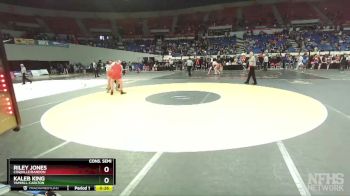 3A-182 lbs Cons. Semi - Kaleb King, Yamhill-Carlton vs Riley Jones, Coquille/Bandon