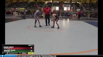 126 lbs Round 1 (4 Team) - Braden Davis, 4A Mazama vs David Dietz, 4A Molalla