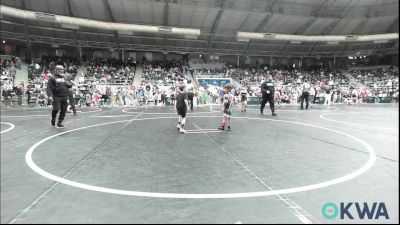 37 lbs Consi Of 16 #2 - Jax York, Gore Pirates Youth Wrestling vs Kane Sherman, D3 Wrestling Cluib