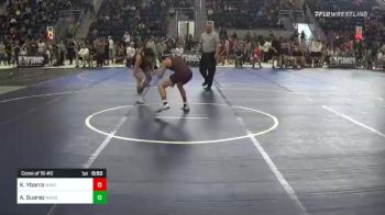 109 lbs Consi Of 16 #2 - Kane Ybarra, Winslow Wrestling vs Adrian Suarez, MOGOLLON