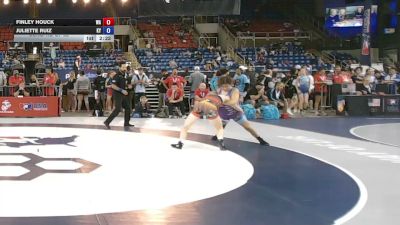 120 lbs Cons. Rd Of 32 - Finley Houck, Washington vs Juliette Ruiz, Kentucky