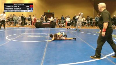 82 lbs Cons. Semis - Dozier Young IV, Quest School Of Wrestling vs Prentice Miller Jr., Bad Karma