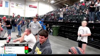 57-62 lbs 5th Place Match - Brysun Potts, Paxton Youth Wrestling Club vs Hudsyn Hagan, FoxFit Wrestling