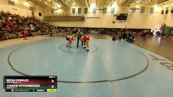 150 lbs Round 1 (3 Team) - Connor Rothenberger, Rawlins vs Bryan Morales, Scottsbluff