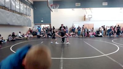53 lbs Semis - Jett Matsen, Declo Stingers vs Maddox Wells, Kimberly Bulldog Wrestling Club