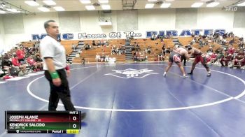 285 lbs Placement Matches (16 Team) - Joseph Alaniz, Fresno City College vs Kendrick Salcido, Sac City