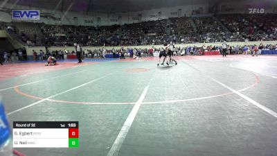 150 lbs Round Of 32 - Grayson Egbert, Poteau vs Uriah Nail, Midwest City Bombers