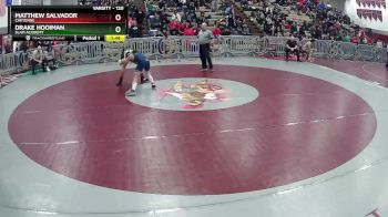 120 lbs Semifinal - Drake Hooiman, SLAM Academy vs Matthew Salvador, Cheyenne