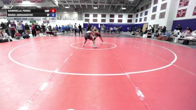 145 lbs Cons. Round 5 - Naida Abdijanovic, William Penn vs Gabriella Perez, Campbellsville University