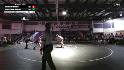 190 lbs Sterling Johnson, Riverton vs Crash Sherman, Skyridge