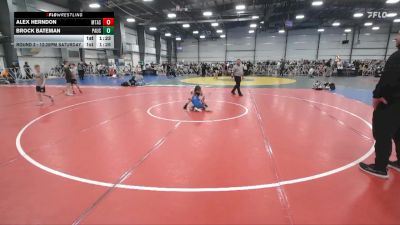 52 lbs Round 3 - 12:30pm Saturday - Alex Herndon, Mat Assassins vs Brock Bateman, PA USA