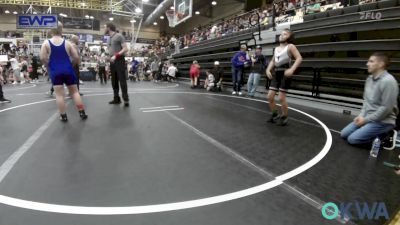 90-100 lbs Rr Rnd 2 - Oliver Dunson, Shelton Wrestling Academy vs Kaden Payne, Lone Grove Takedown Club