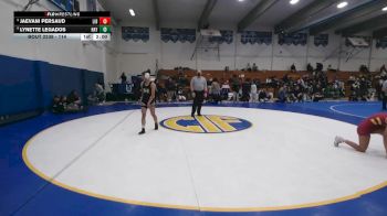 114 lbs Champ. Round 3 - Jaevani Persaud, Liberty vs Lynette Legados, Hayward