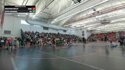 115 lbs Round 3 - Boyd Ramirez, Lander Middle School vs Braxton Delay, Thermopolis Middle School