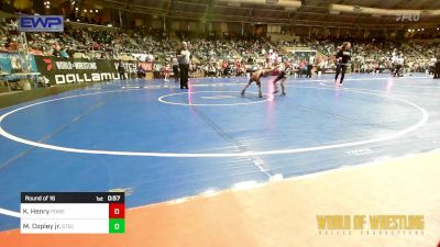 43 lbs Round Of 16 - Kendall Henry, Powerhouse Wrestling vs Mathew Copley Jr., Steel City Reloaded