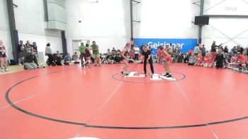 40 lbs Rr Rnd 2 - Markee Gomez, Badger Girls Elite - W vs Carter Burkett, Virginia Team Predator - W