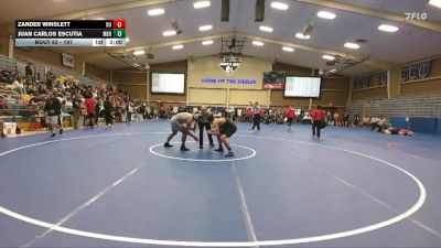 197 lbs Champ. Round 1 - Zander Winslett, Ottawa University vs Juan Carlos Escutia, Menlo